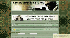 Desktop Screenshot of airsoftmalaga.es